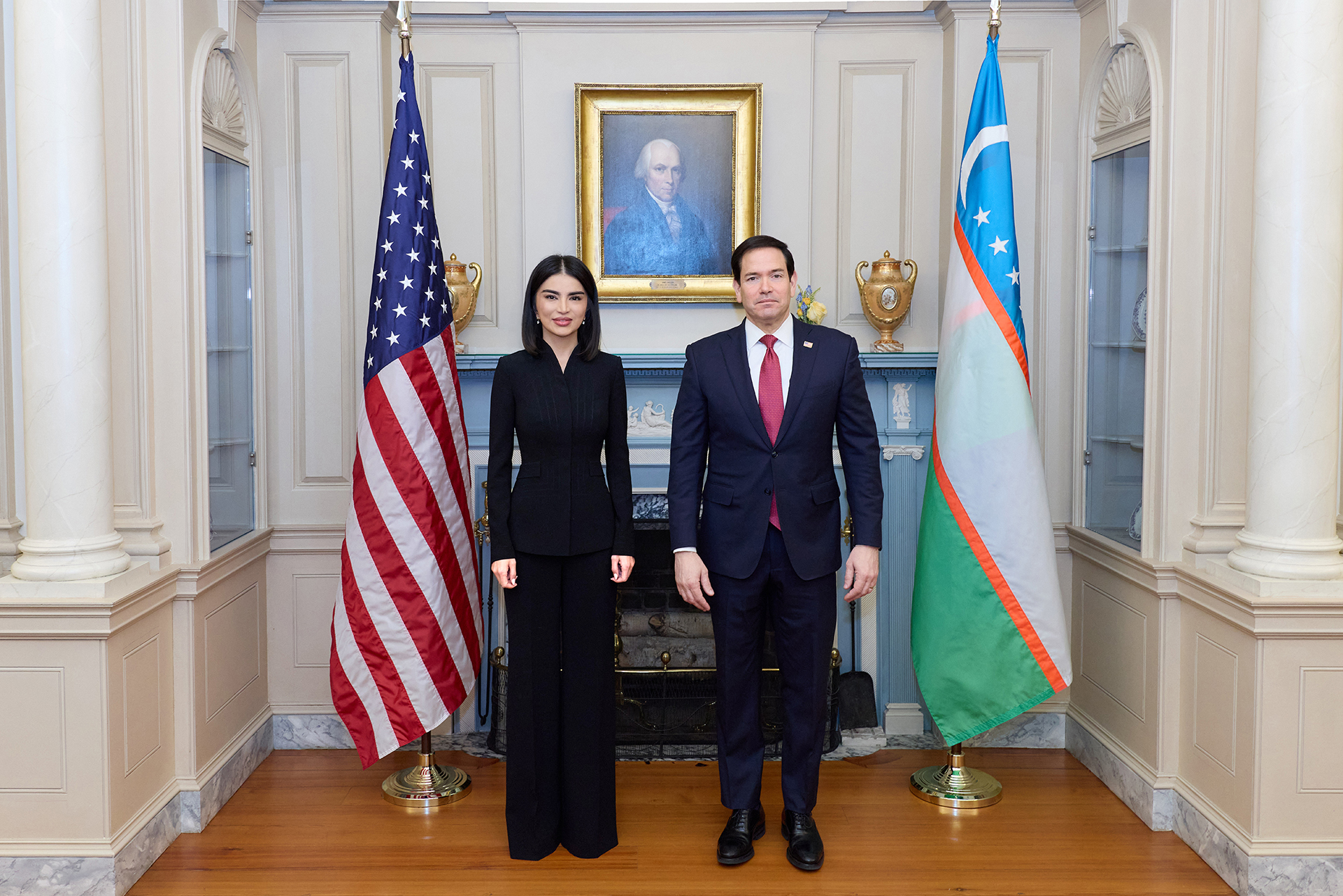 Saida Mirziyoyeva and Marko Rubio Discussed Expanding U.S.-Uzbek Trade Ties